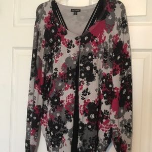 Floral cardigan